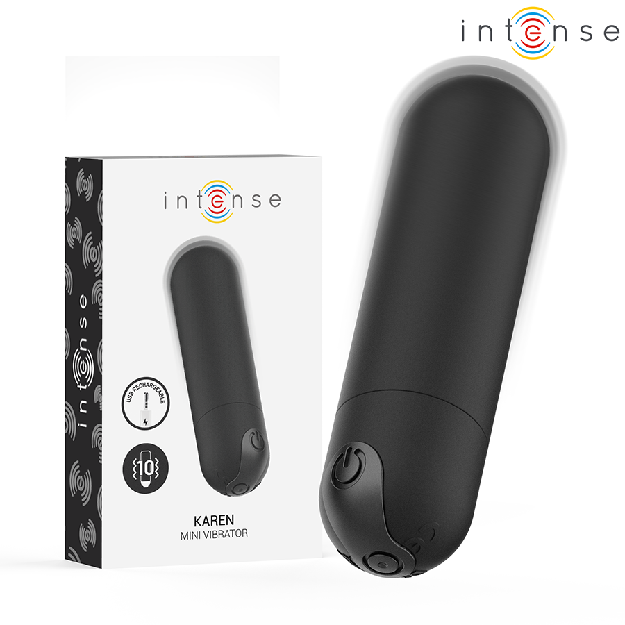 INTENSE Karen Mini minivibratore, argento
