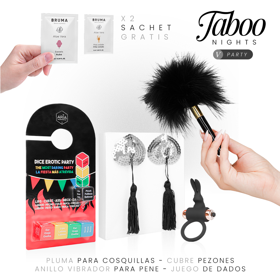 TABOO NIGHTS 5: PARTY Dreamkit con sei accessori