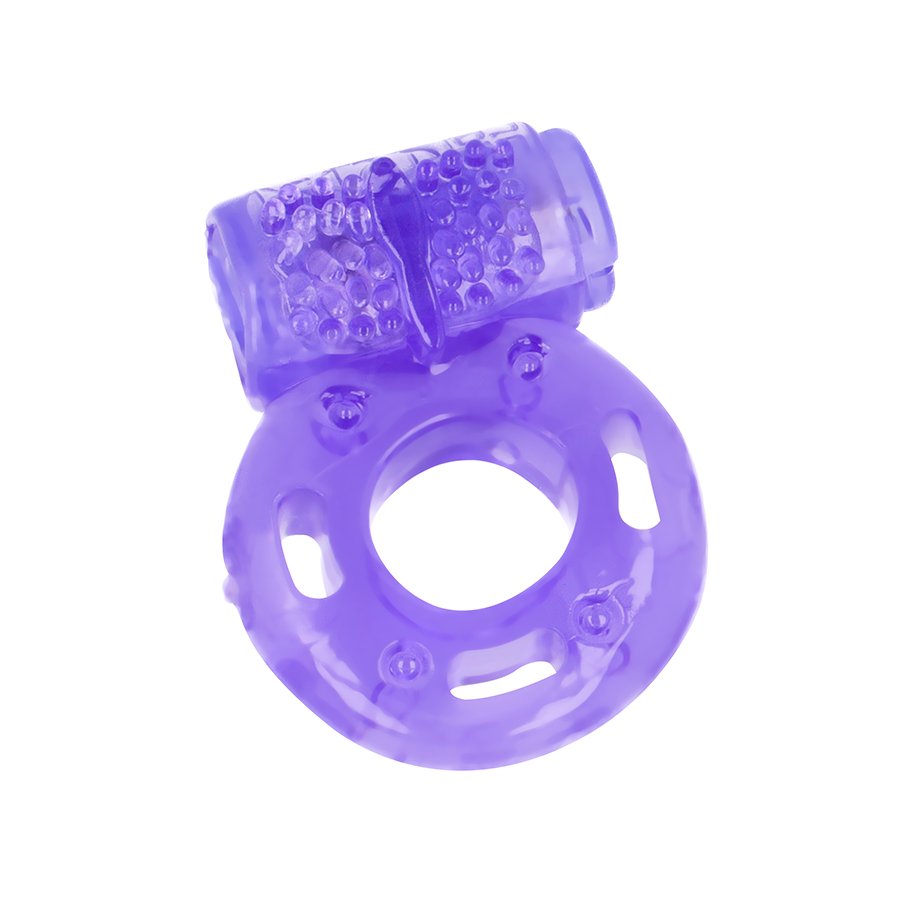 Anello fallico vibrante DIABLO PICANTE, viola