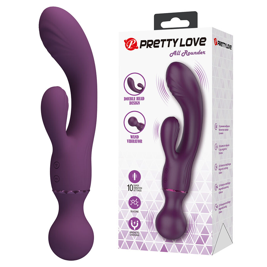 Pretty Love All Rounder vibratore rabbit, viola