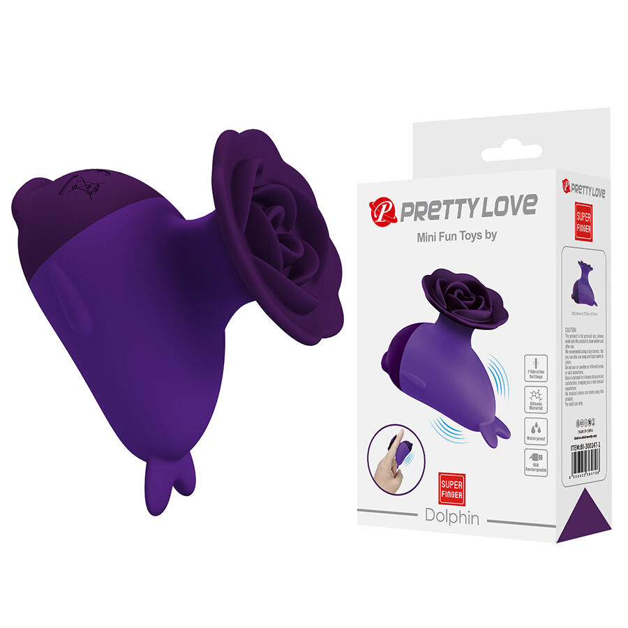 Pretty Love Dolphin Mini Stimolatore clitorideo