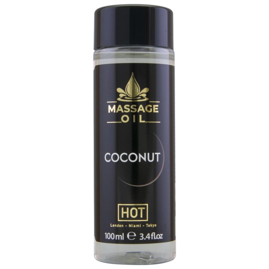 Olio da massaggio HOT al profumo di cocco, 100 ml