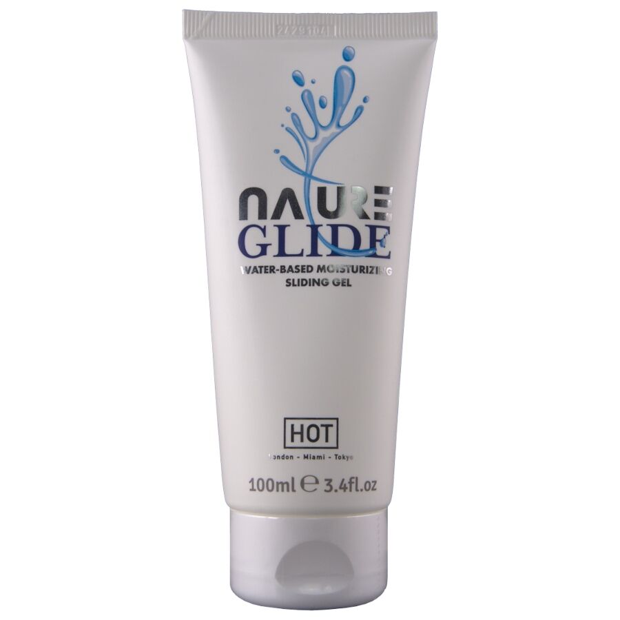 Lubrificante a base d'acqua HOT Nature Glide, 100 ml