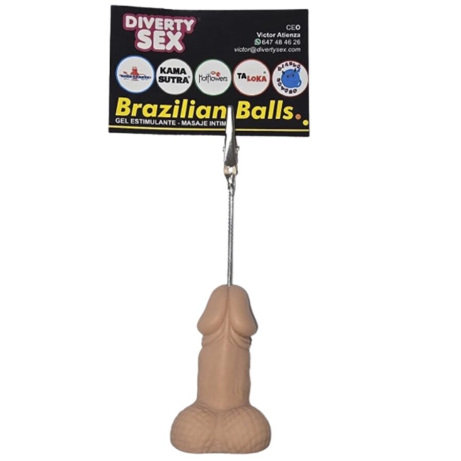 Portafoto e portamessaggi a forma di pene Diablo Picante, un divertente regalo erotico