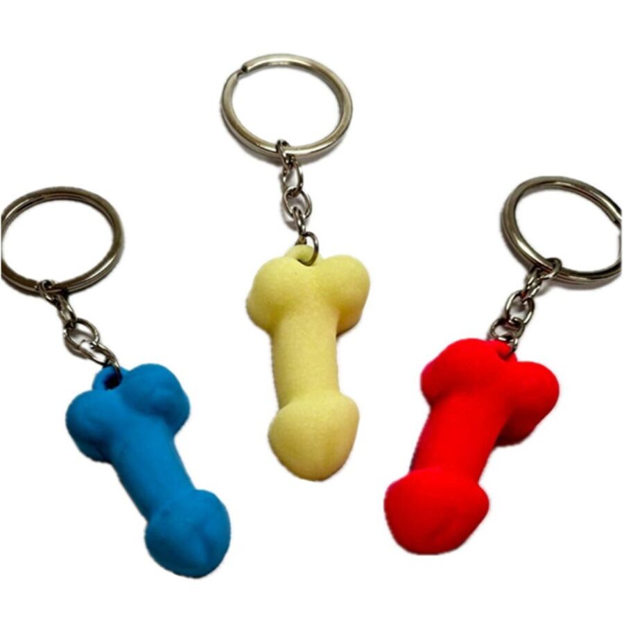 Portachiavi a forma di pene Diablo Picante con effetto luminoso