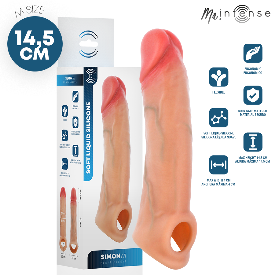 MR. INTENSE Simon M guaina per pene in silicone liquido