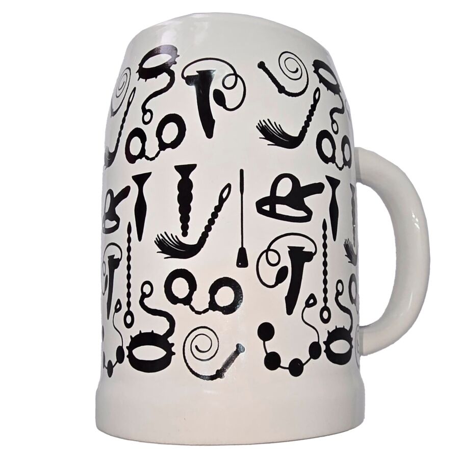 DIABLO PICANTE tazza in ceramica con illustrazioni erotiche, 700 ml