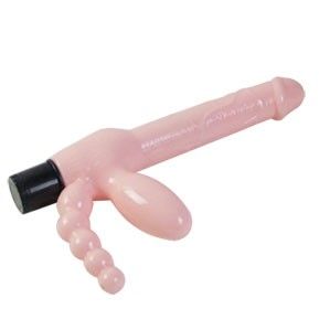 BAILE strap on senza cinghie con vibrazione, 25,4 cm