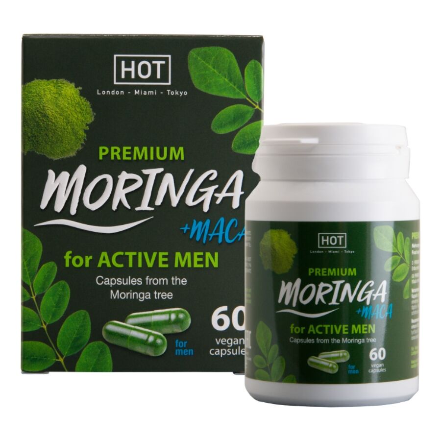 HOT Moringa Men integratore alimentare, 60 capsule