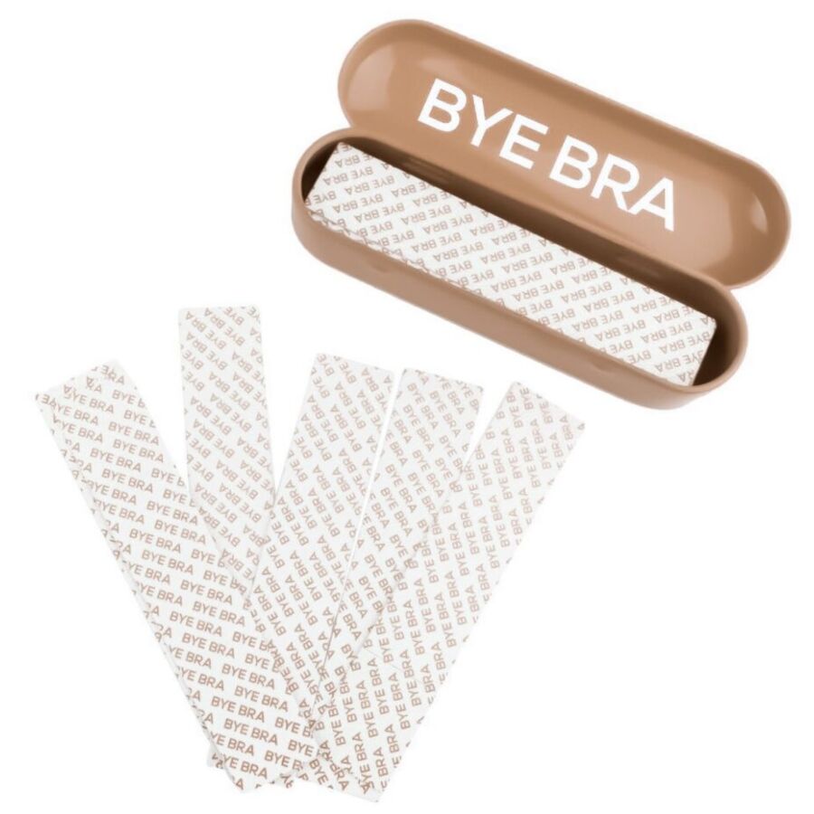 BYE BRA Dress Tape con scatola in metallo, taglia unica