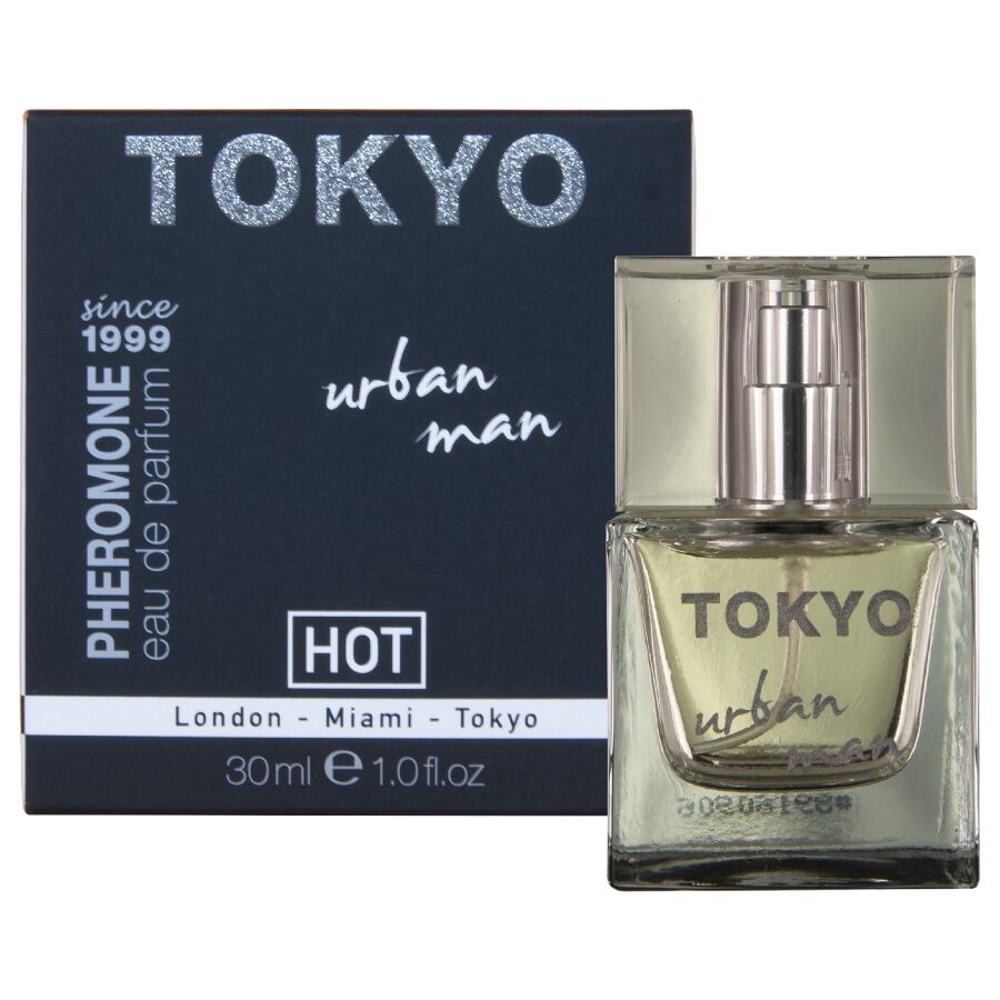 HOT Tokyo Urban Man profumo ai feromoni, 30 ml