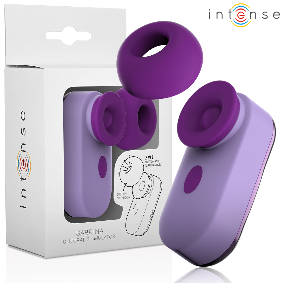 INTENSE FUN TOYS SABRINA vibratore clitorideo, viola