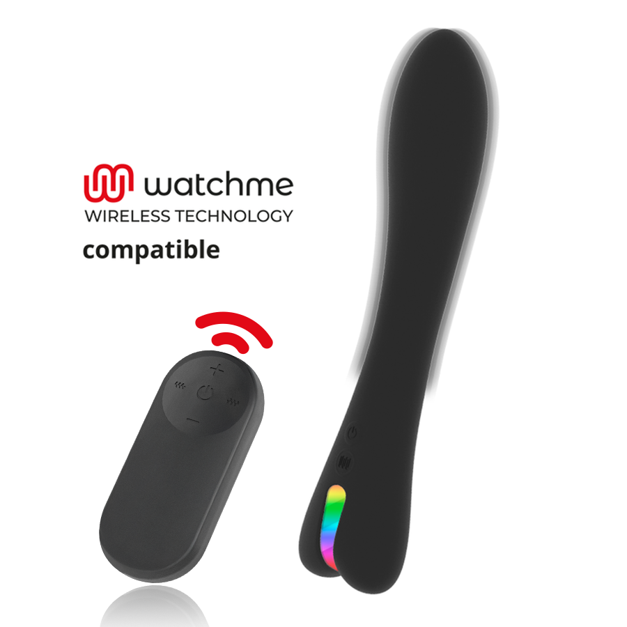 Vibratore per il punto G con telecomando, ricaricabile USB, 22 cm BRILLY GLAM