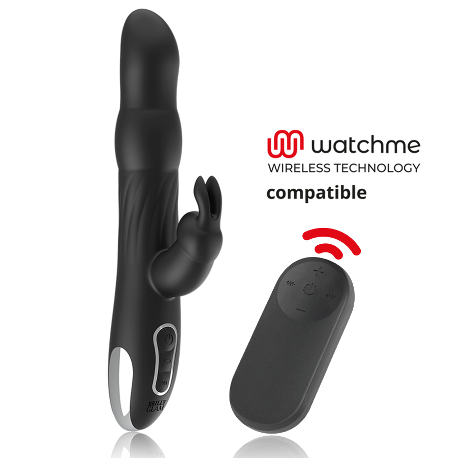 BRILLY GLAM Moebius vibratore rabbit con telecomando