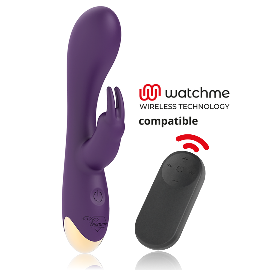 TREASURE Laurence vibratore rabbit con telecomando Watchme