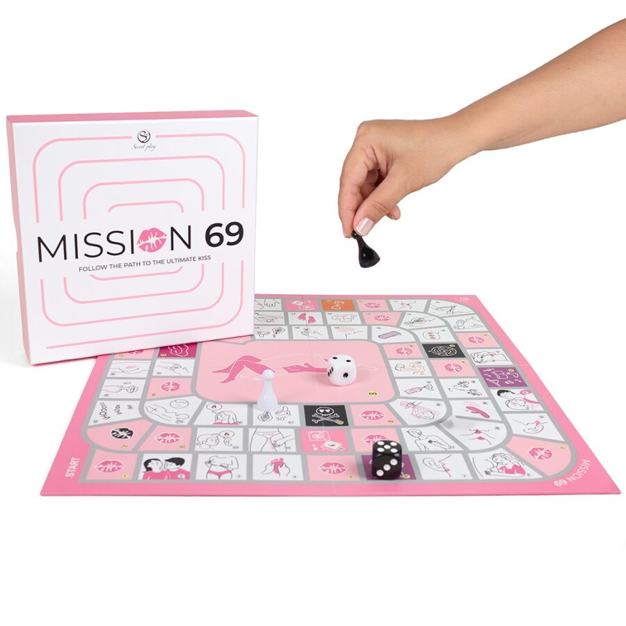 SECRET PLAY Mission 69 gioco erotico da tavolo per coppie