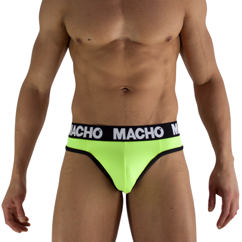 Perizoma da uomo MACHO MTG001 giallo fluorescente · Taglia: S
