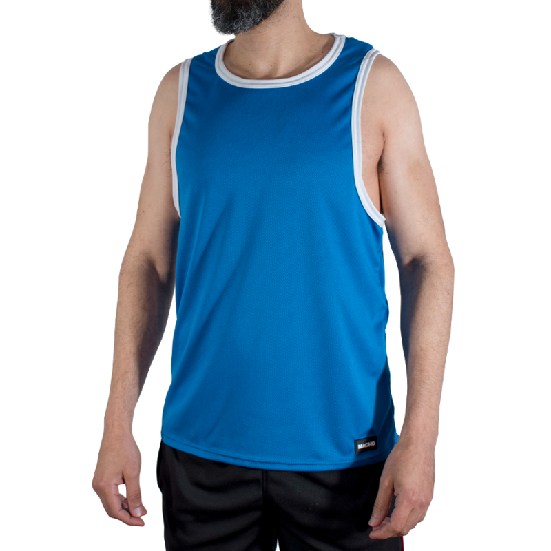 Maglia sportiva MACHO CMV002 blu