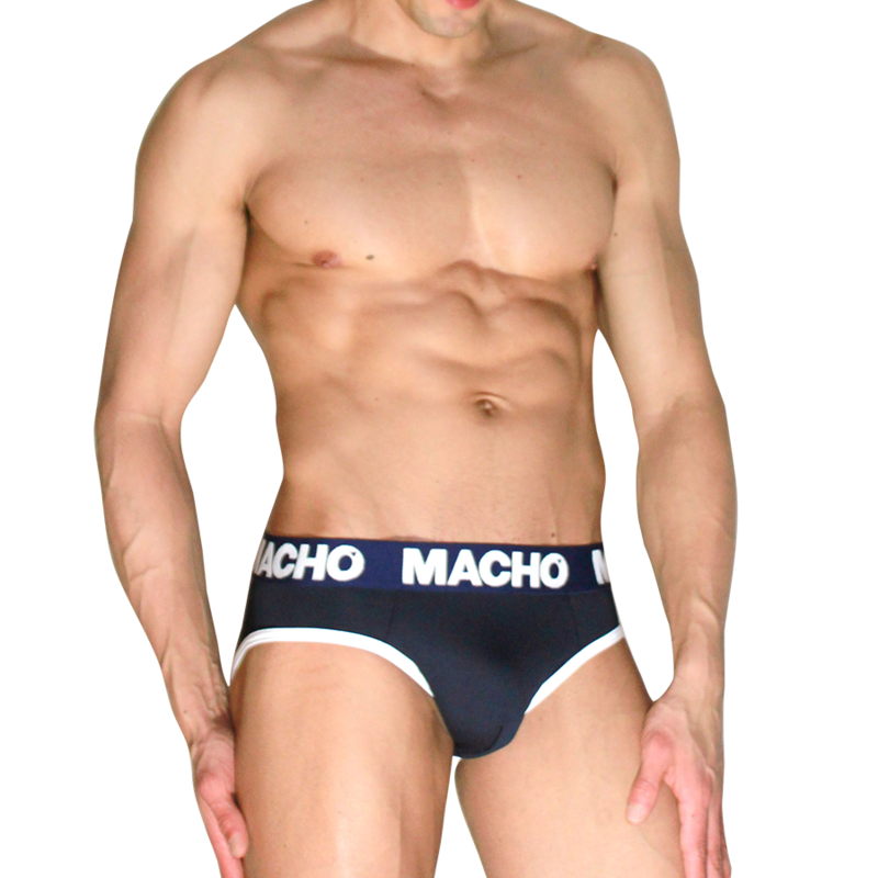 Slip classico da uomo MACHO MCH008, blu navy, taglia M
