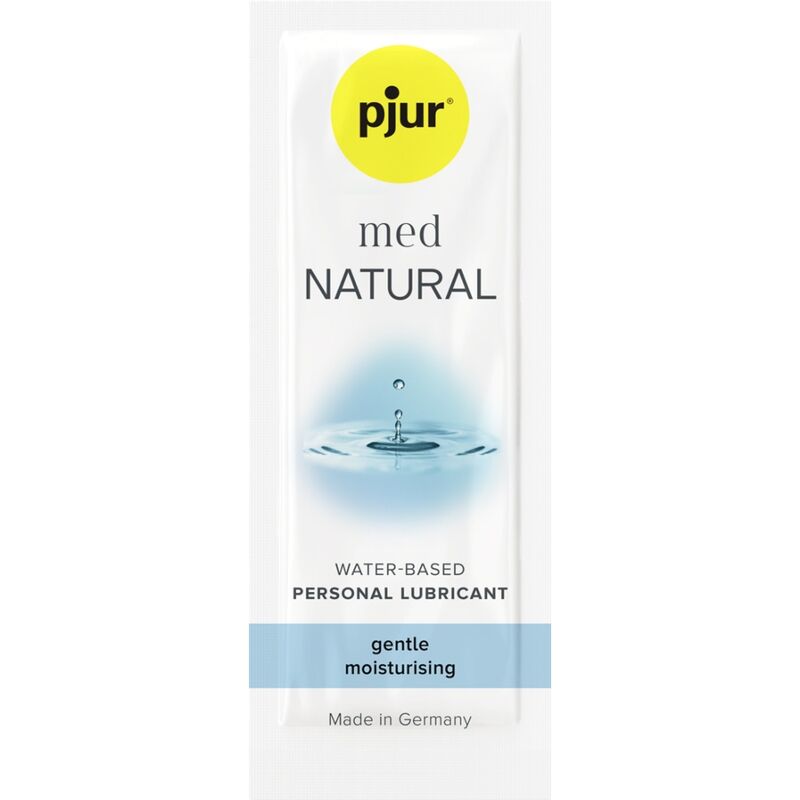 Lubrificante a base d’acqua PJUR med NATURAL, 2 ml