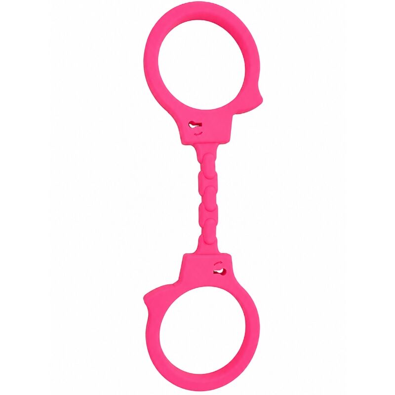 DIABLO PICANTE Manette in silicone, rosa
