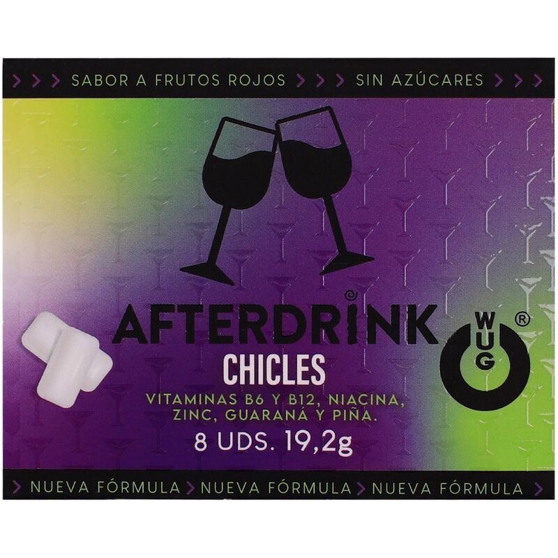 Integratore alimentare in gomma da masticare WUG After Drink