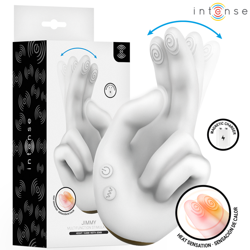 INTENSE JIMMY vibratore clitorideo con dita mobili