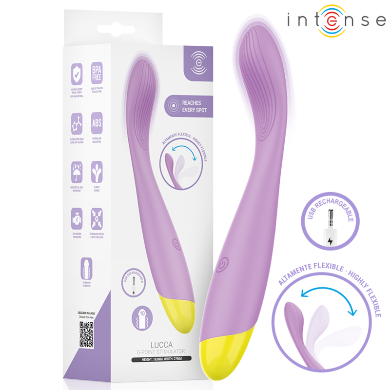 INTENSE Lucca vibratore flessibile per il punto G