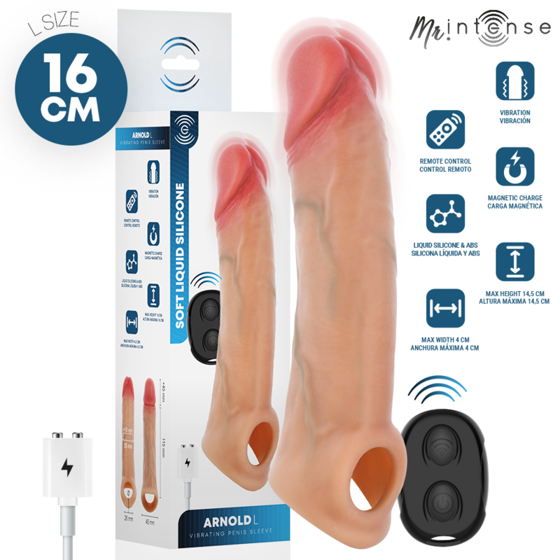 MR. INTENSE Arnold L guaina per pene vibrante