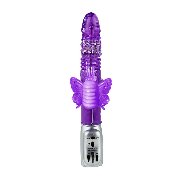 Vibratore rotante BAILE Butterf Tulip con movimento su e giù
