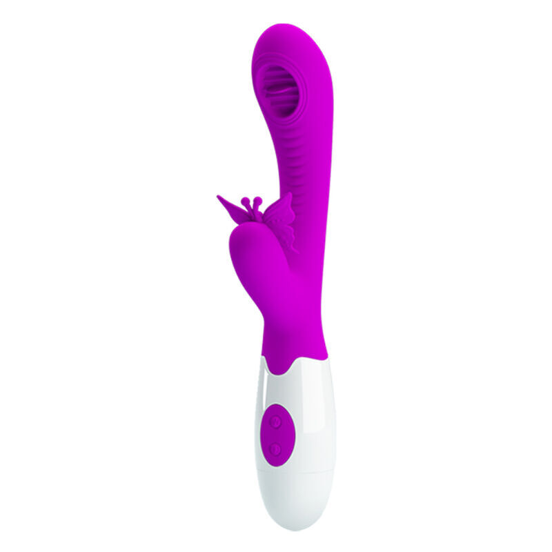 Vibratore rabbit Pretty Love Moth lilla
