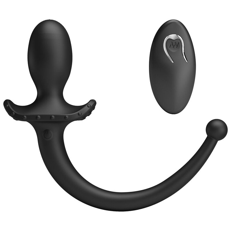 MR PLAY vibratore anale per ano e perineo con telecomando