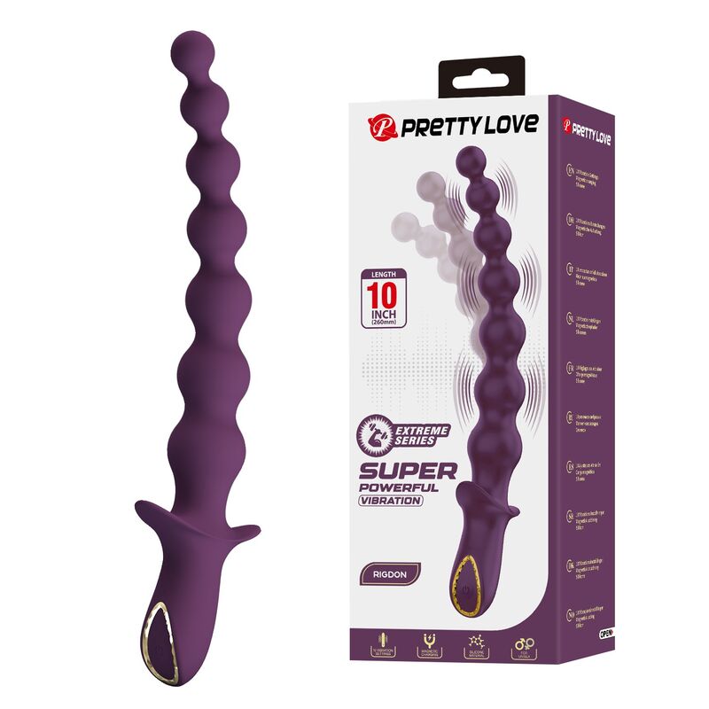 Vibratore anale Pretty Love Madison con 10 modalità di vibrazione