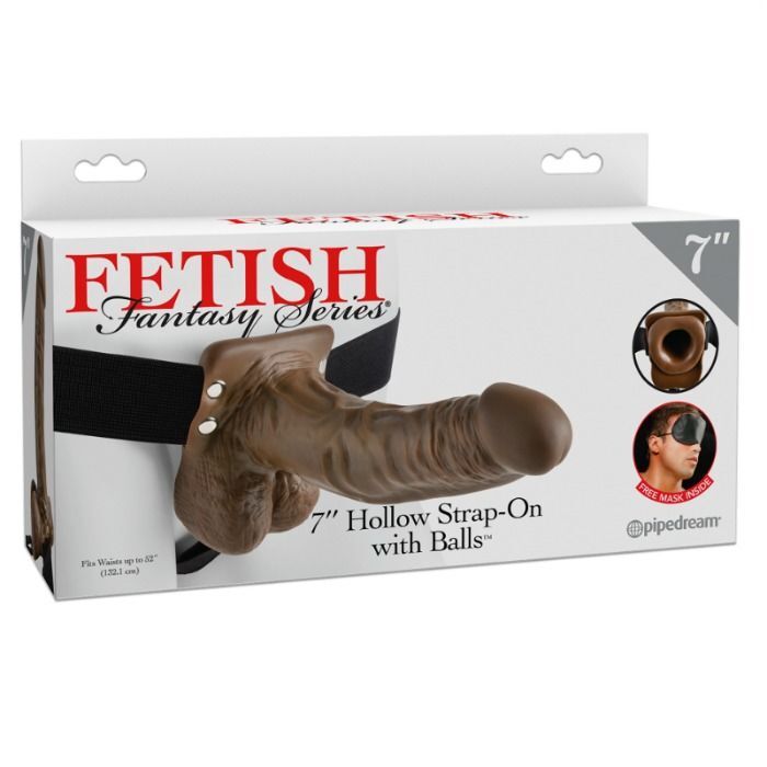 Fetish Fantasy Series 7 strap on cavo con testicoli
