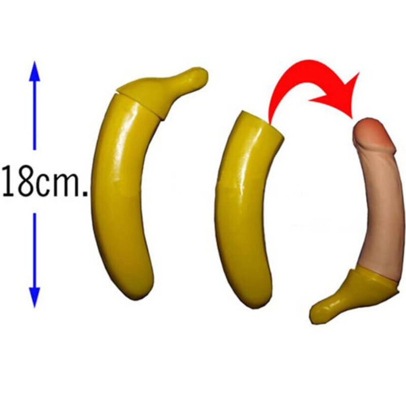 DIABLO PICANTE Regalo erotico divertente: banana con sorpresa a forma di pene