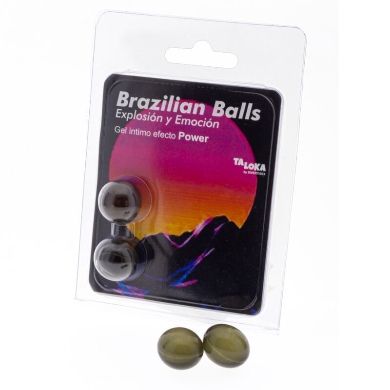 TALOKA Brazilian Balls con Power Effect, 2 pezzi
