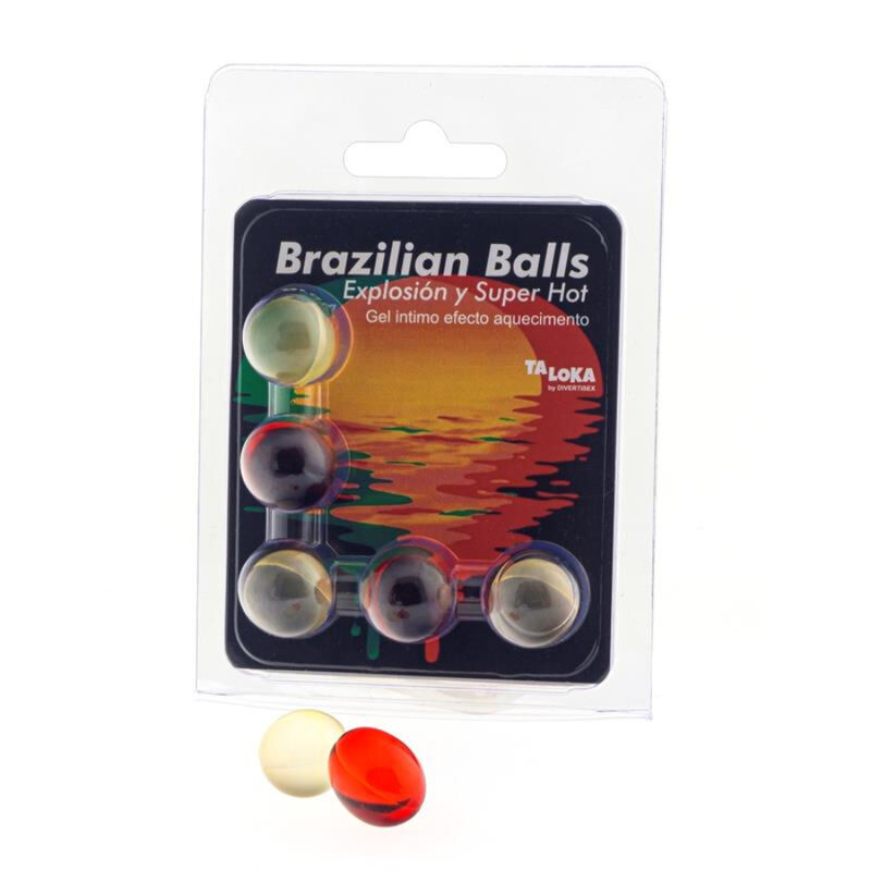 TALOKA Brazilian Balls Olio da massaggio effetto super hot