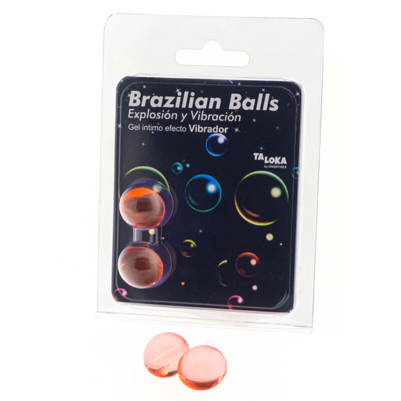 Palline brasiliane TALOKA con effetto vibrante, 2 pezzi