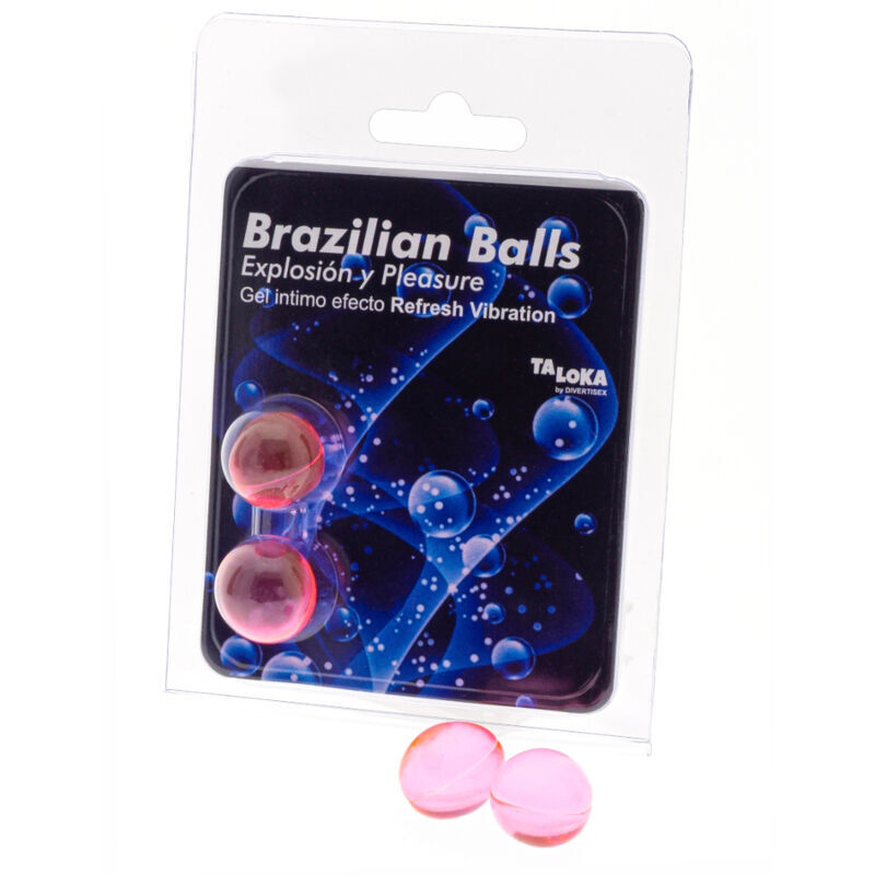 Perle da massaggio TALOKA con effetto rinfrescante, 2 pezzi