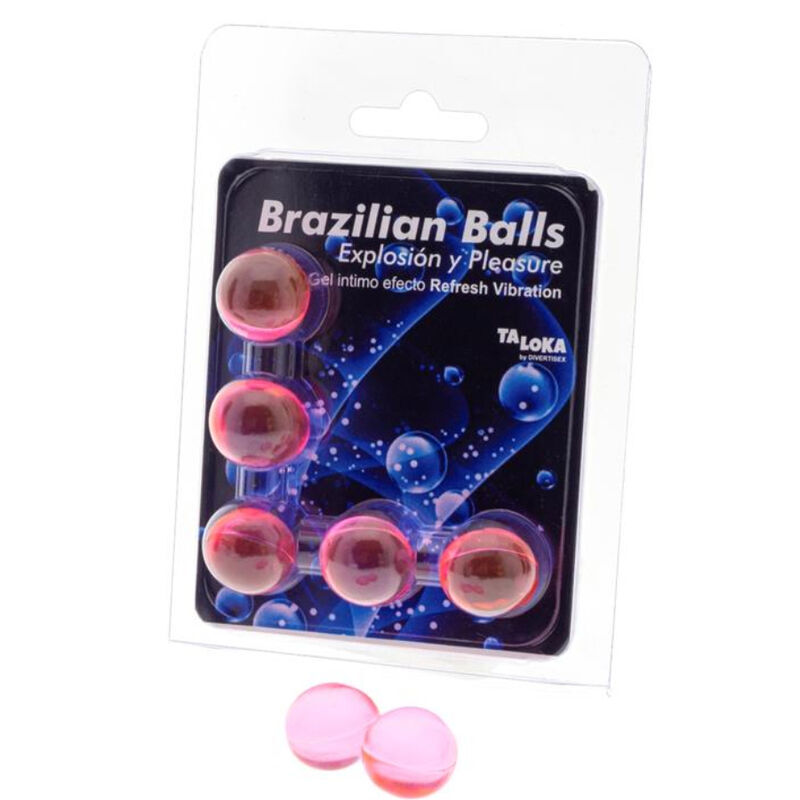 Palline lubrificanti rinfrescanti TALOKA, 5 pezzi