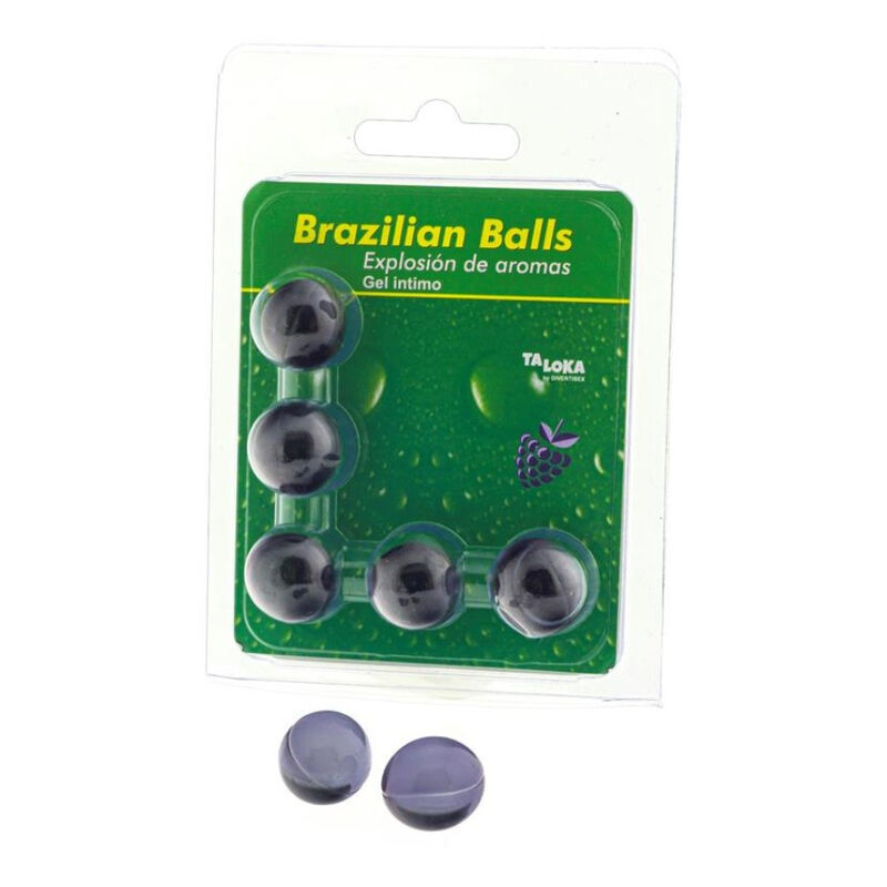 Palline brasiliane TALOKA al frutti di bosco, 5 pezzi