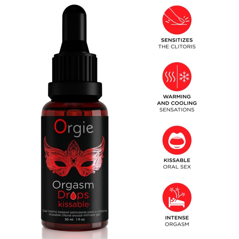 ORGIE Orgasm Drops per il clitoride, 30 ml