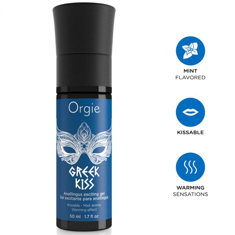 Gel stimolante alla menta ORGIE Greek Kiss, 50 ml