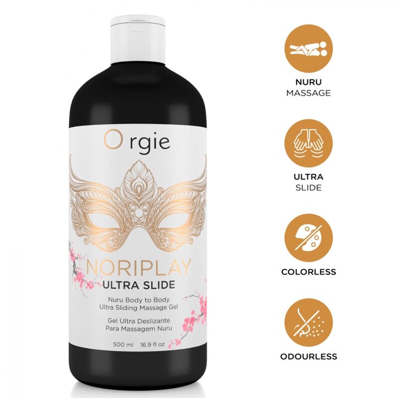 ORGIE Noriplay Ultra Slide Gel da massaggio Nuru 500 ml