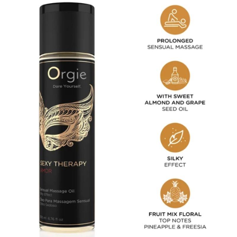 ORGIE Sexy Therapy Amor olio da massaggio 200 ml
