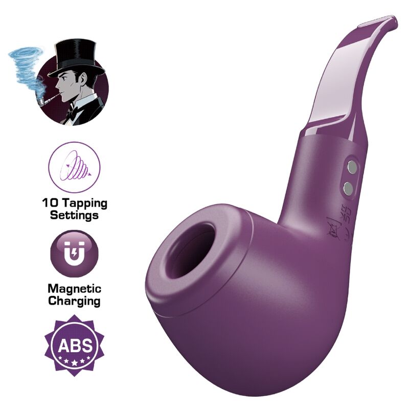 Vibratore clitorideo Pretty Love Pipe, viola