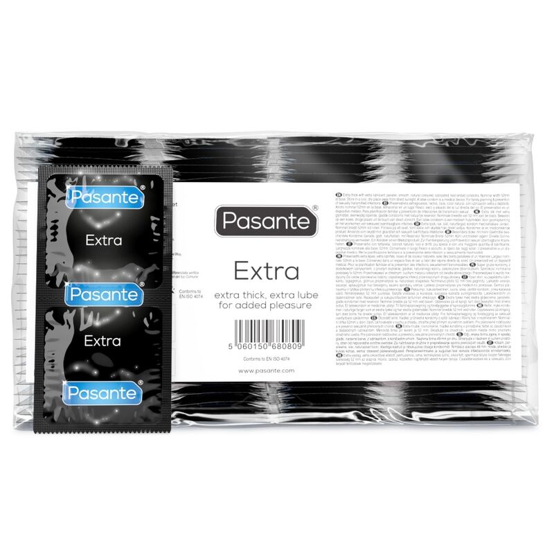 Preservativi PASANTE Extra, 144 pezzi