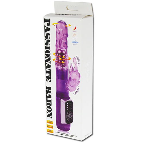 BAILE Rabbit Passion Baron vibratore rotante con funzione rabbit