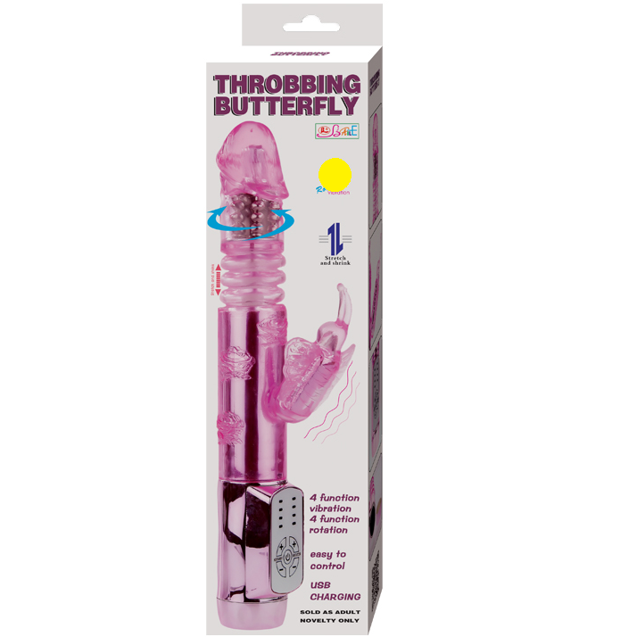 Vibratore BAILE US Rabbit Throbbing Butterfly