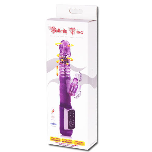 BAILE Butterfly Prince vibratore rabbit rotante